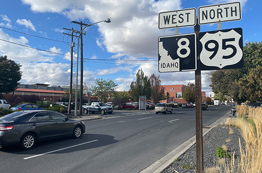Resurfacing on US-95 in Moscow starts July 7