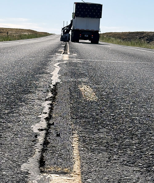 Expect lane closures and delays during unique inlaid striping operations on Idaho Falls roads and others