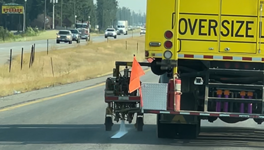 Road striping to impact US-95 this Sunday through Coeur d’Alene
