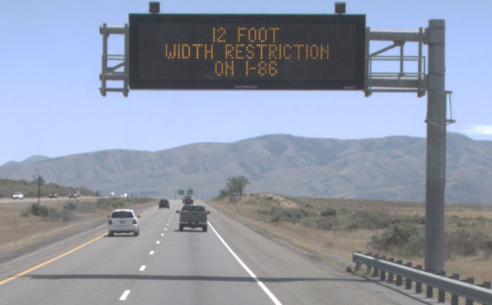 New digital message sign to improve communication on SH-55 corridor