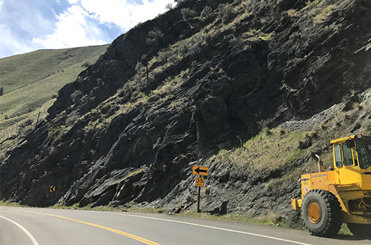US-95 work starts up again near Riggins on Monday