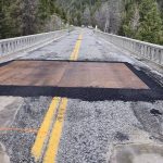 Yankee Fork Bridge repair