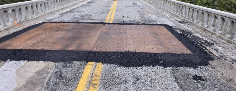 Yankee Fork Bridge repair