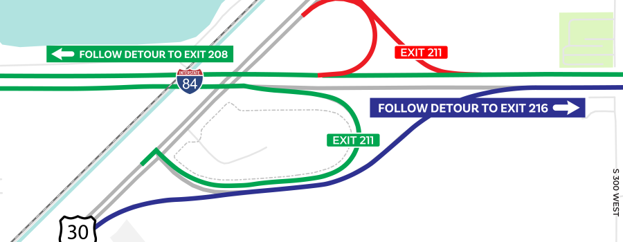 Exit 211 Detour