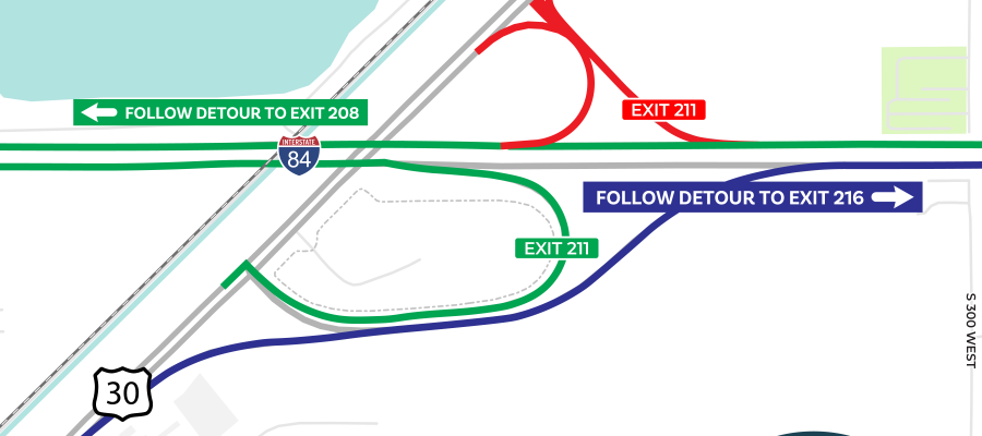 Exit 211 Detour