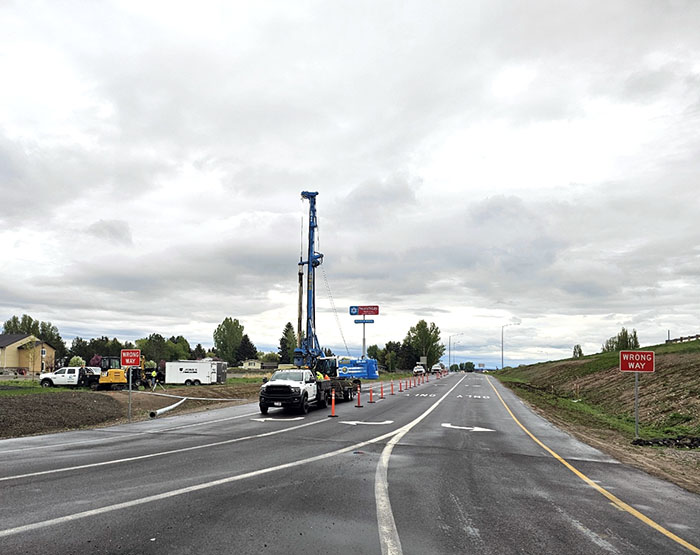 Lane restrictions and closures for sign installation at US-20 Rexburg exits happening this week and next