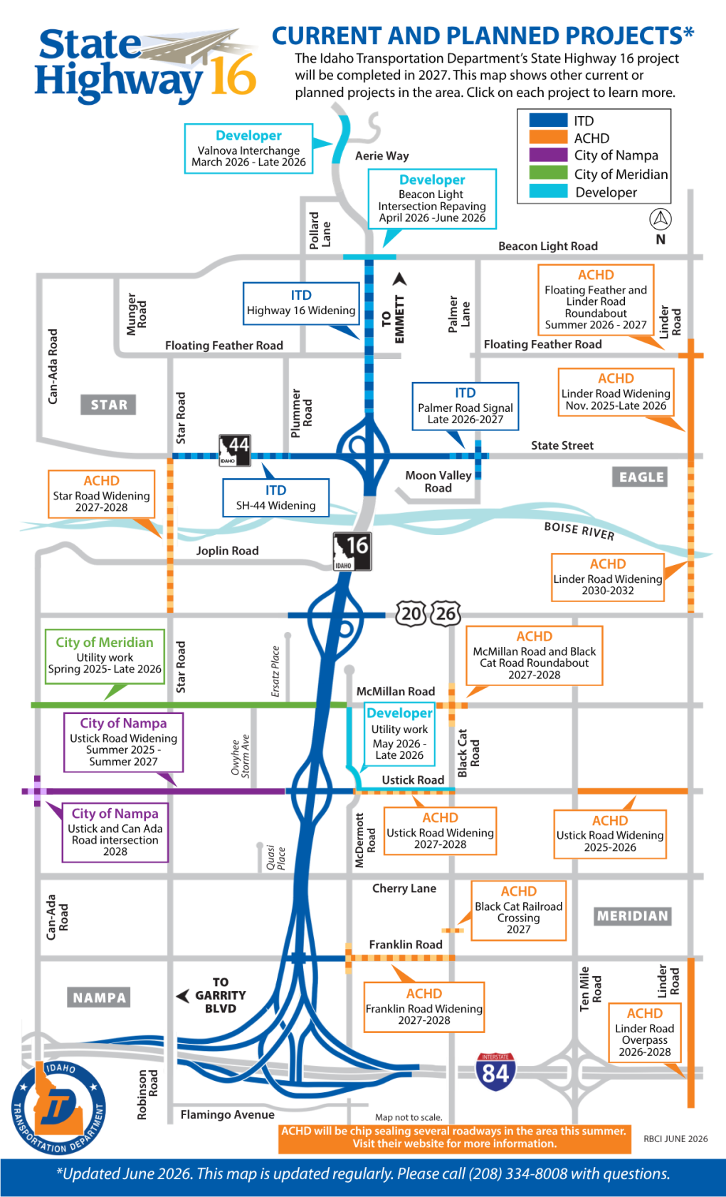 SH-16 Construction | Idaho Transportation Department