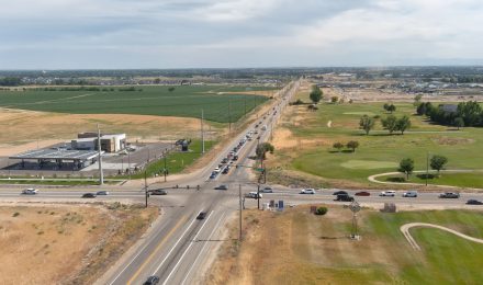 SH-16 and Beacon Light Road looking south.