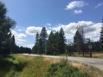 Traffic on State Highway 41 just south of the Diagonal Road intersection.