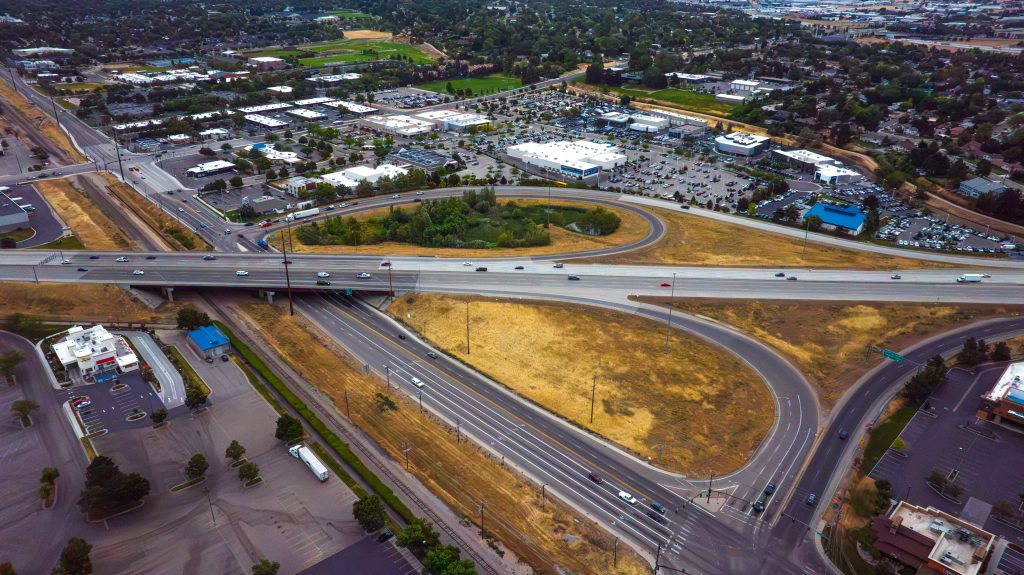 Franklin Road Interchange in Boise.