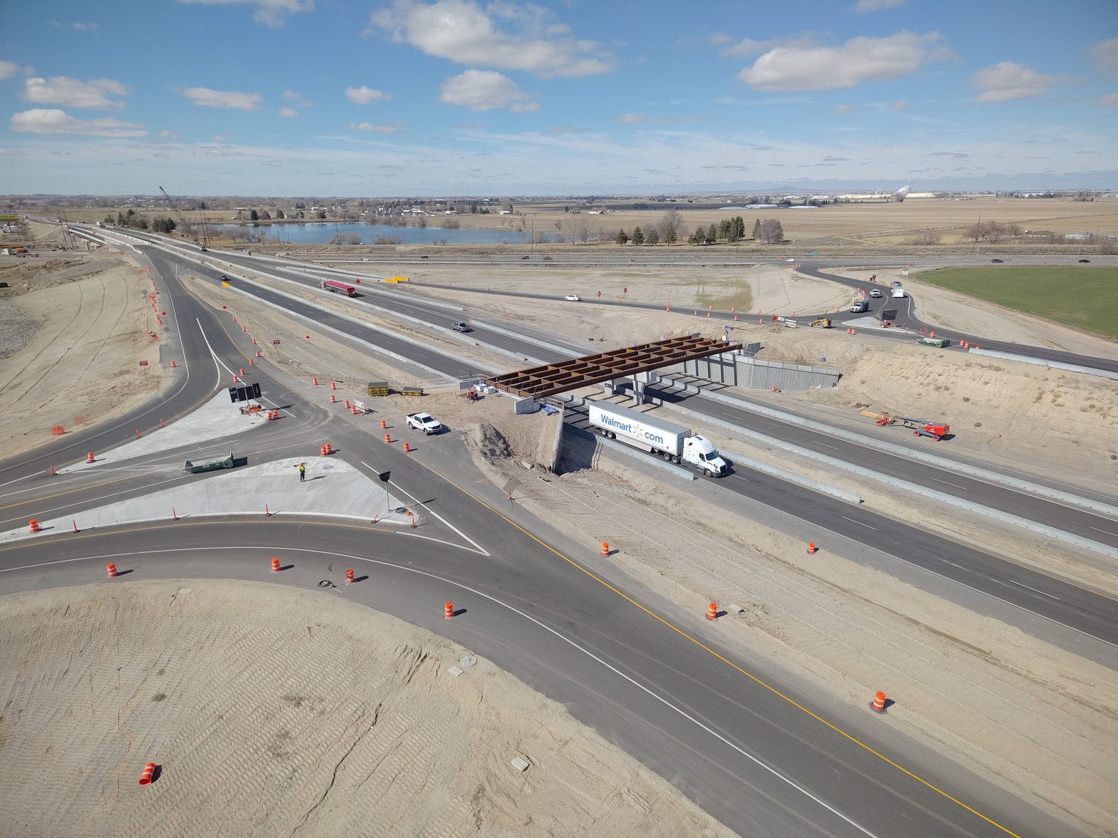 Weeklong closure for I-84 on-ramp in Burley started today