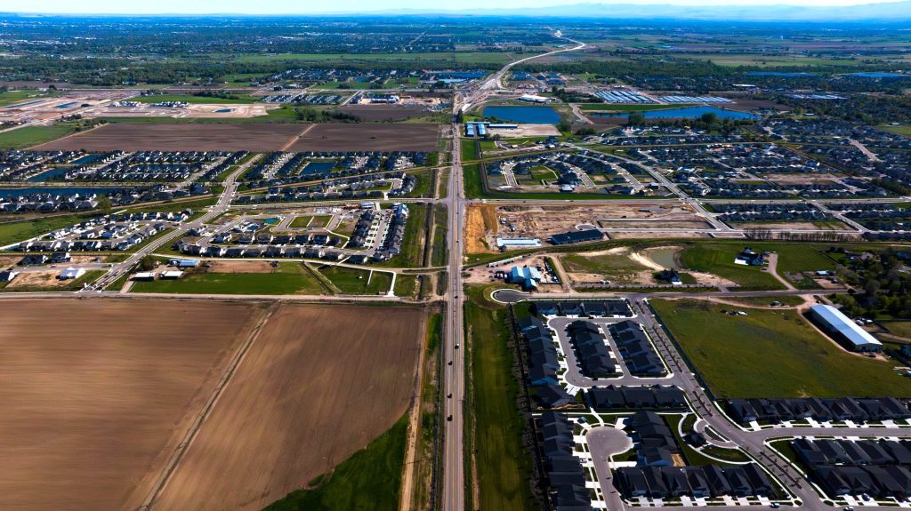 SH-16 looking south towards SH-44 interchange.