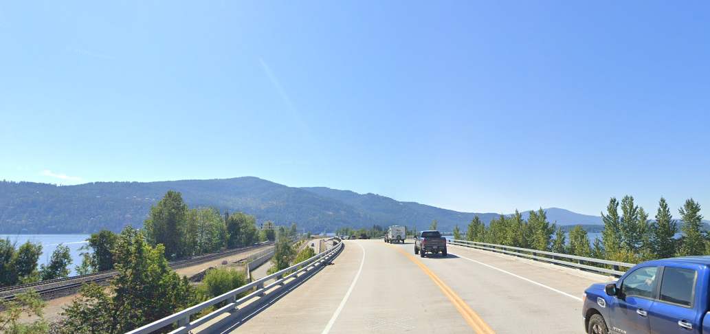 US-95 Sandpoint Byway Guardrail Repair