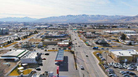 Aerial view of Yellowstone in Chubbuck.