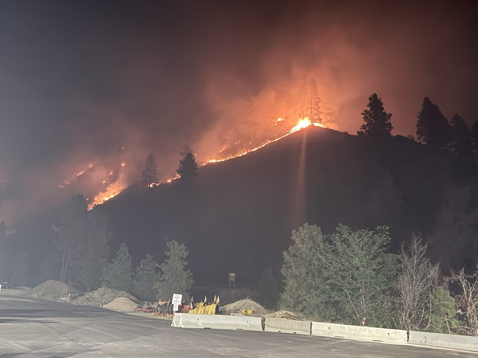 Pilot car operations planned tonight on SH-55 near Banks