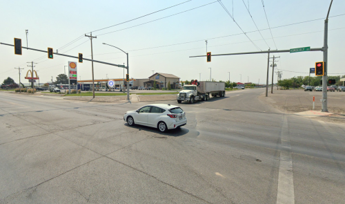 Intersection of Kimberly Road and Hankins Road