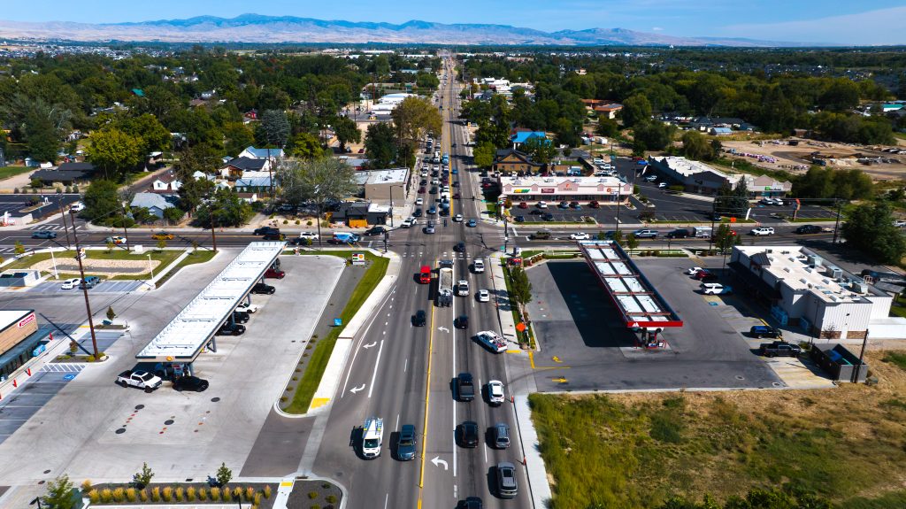 SH-44 and Star Road Intersection in the City of Star.