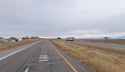 Eastbound I-84 at Exit 201