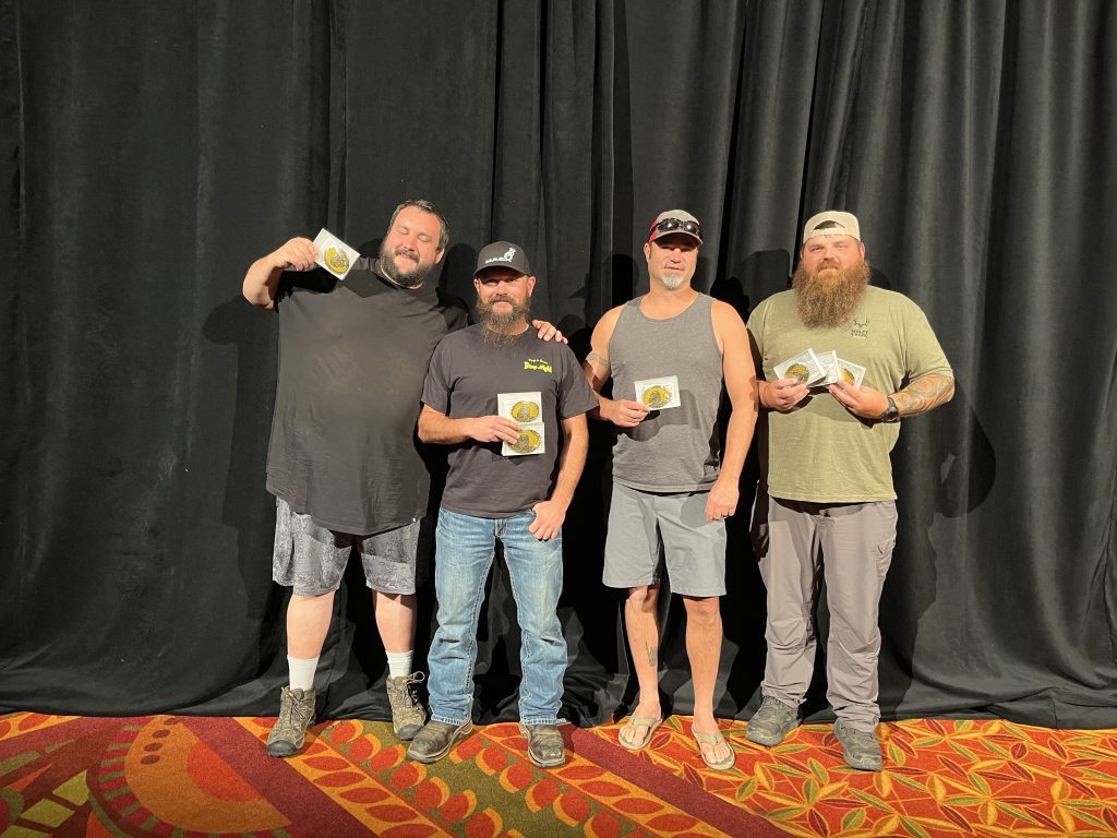 Picture showing ITD's four-man national title team.