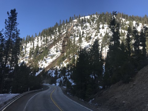 Some landslide paths are hundreds of feet long, allowing debris to build up significant energy.