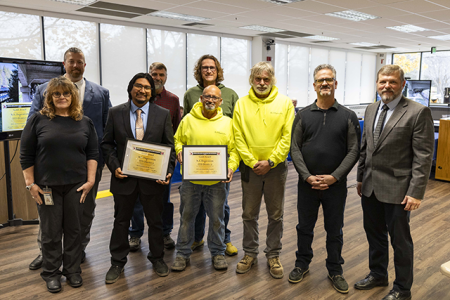 Gold Award: SH-55, Rainbow Bridge Repairs Gold Award winners for Rainbow Bridge